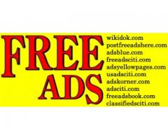 Place Free Ads - List of Free Classifieds Online